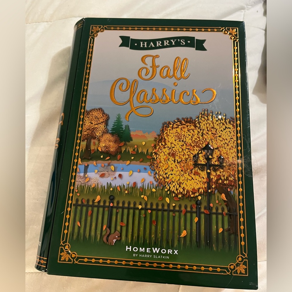 Homeworx Slatkin Fall candle set